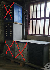 Etabli militaire Amée Française Mobilier industriel Meuble métal Objet de métier