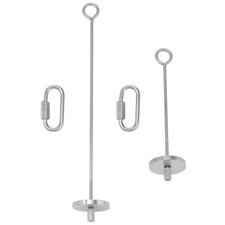  2 PCS Accessoires Cage Oiseaux Brochette De Perroquet Pour Cages À