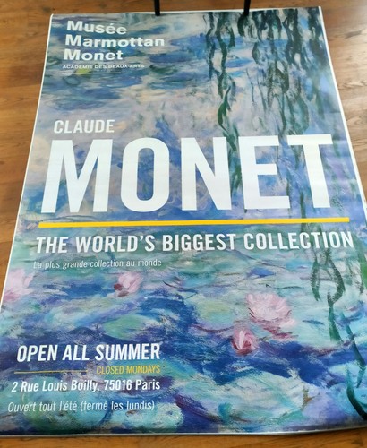 Rare claude monet exhibition - claude,