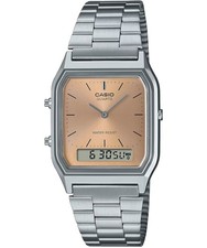 Casio montre argent analogique - casio,