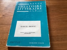 REVUE D'HISTOIRE LITTÉRAIRE