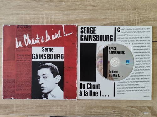 Serge gainsbourg du chant - cd,