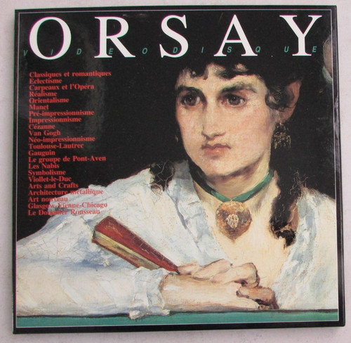 Laserdisc orsay musée oda - laserdisc,