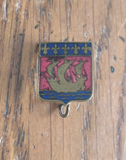 Ancien Insigne Broche Email Blason Paris           /B151