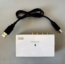 Carte CREATIVE Labs Sound Blaster externe MP3+ SB0270 avec câble système audio U