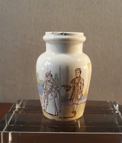 Ancien pot moutarde de - pot,