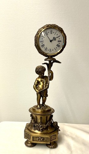 Angelot bronze doré - bronze, sur