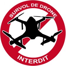 Survol de drone interdit -
