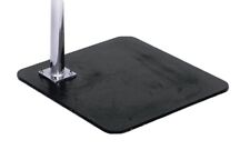 Lourde Plaque acier pied