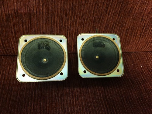 Pair tweeter ohm - pair, alnico