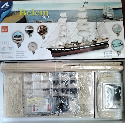 Belem maquette bois - maquette,