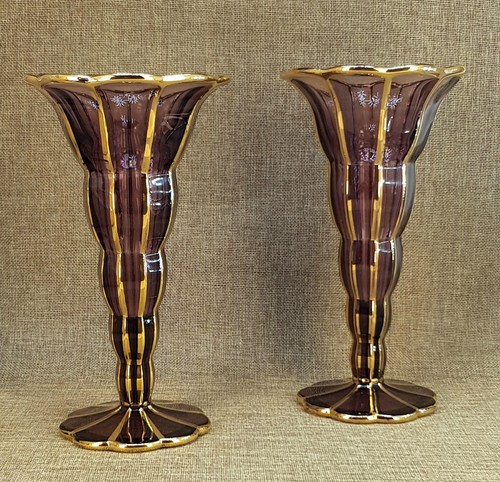 Superbe paire grands - grands, vases