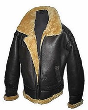 Veste De Vol En Cuir Shearling