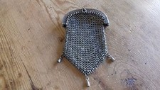 Usagé - Vintage Porte-Monnaie En Maille D'Argent - Article Pour Collectionneurs