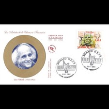 FDC - Léo Ferré, oblit