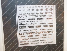 Sticker métal logo TOYOTA
