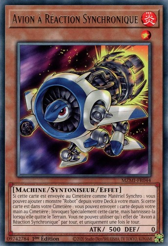 Avion à réaction - yu-gi-oh!,