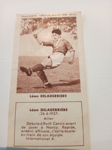 Carte image footballeur - carte,