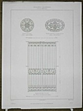 Gravure d' Architecture Grille