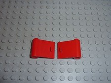 Portes LEGO VINTAGE red  doors 3188 & 3189 /Set 180 8155 8153 4563 374 347 658..