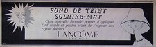PUBLICITÉ LANCÔME FOND DE