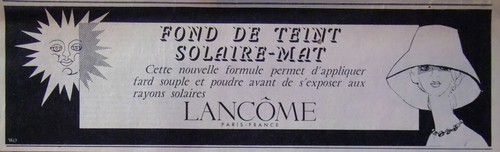 Publicité lancôme fond - publicitÉ,