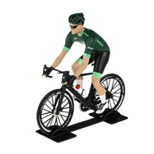Cycliste Maillot Vert Race