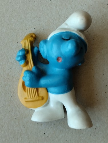 Figurine schtroumpf musicien - figurine,