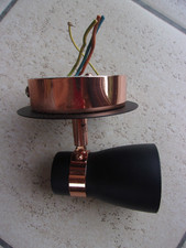 Plafonnier spot plafond salon orientable GU10 métal vintage