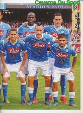 386 SQUADRA TEAM 2/2 ITALIA SSC NAPOLI STICKER CALCIATORI 2016 PANINI