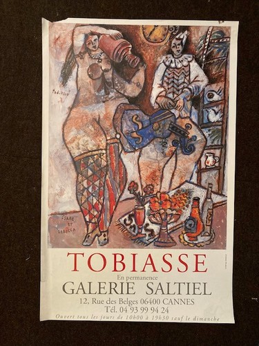 Affiche tobiasse cannes - affiche,