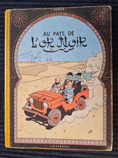 Tintin - Au Pays De L’or Noir - EO B4 De 1950 - BE