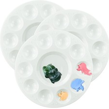 Paint palette, 3PCS plastic