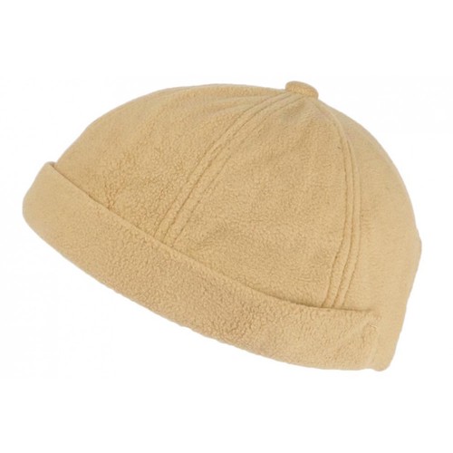 Bonnet docker beige polaire - beige,