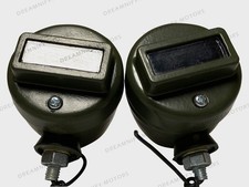 Convient Pour Ford Willys Jeep Marqueur Cat Eye Noir Militaire Paire De Lumière