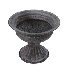 Vase sur pied en fer forgé