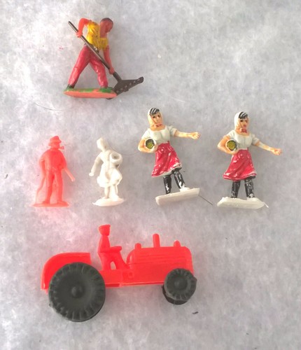 Figurines fermier tracteur - figurines,