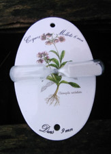 SABLIER EMAILLE Plantes EMAIL VERITABLE CUIT A 800° NEUF FABRIQUE EN FRANCE TOP