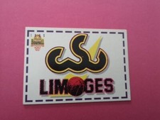 Csp Limoges Ecusson Carte Panini Basket Lnb Pro A 1995 #160