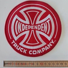 Grand patch vintage skate authentique Independent Truck Company diamètre 15cm