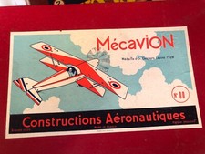 Jouet ancien mecavion - ancien,