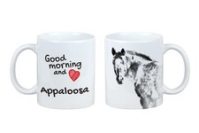 Appaloosa tasse avec un cheval bonjour Art-Dog