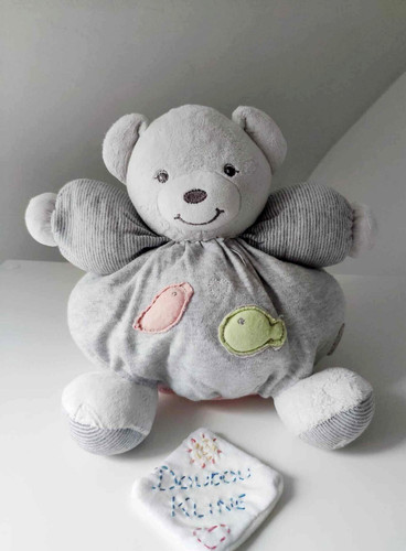 Peluche doudou ours boule - peluche/doudou,