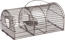 Piège nasse à souris forme tunnel multiprise grillage soudé galva MASY