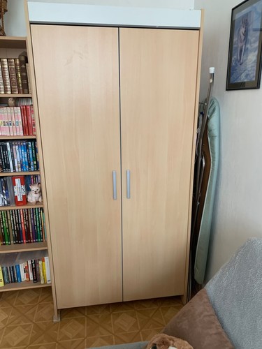 Vends armoire penderie chêne - vends, armoire-penderie