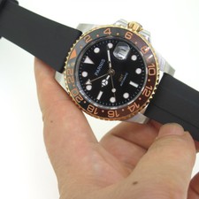 Parnis Sapphire GMT Automatic
