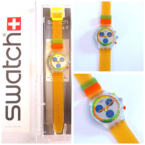 Swatch chrono neuf nos jelly - swatch,