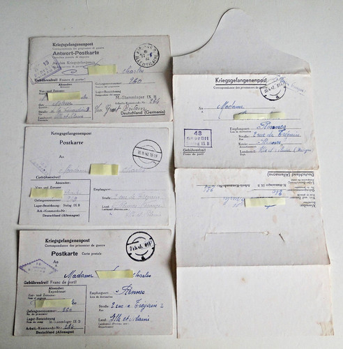Lot documents lettres - 4,