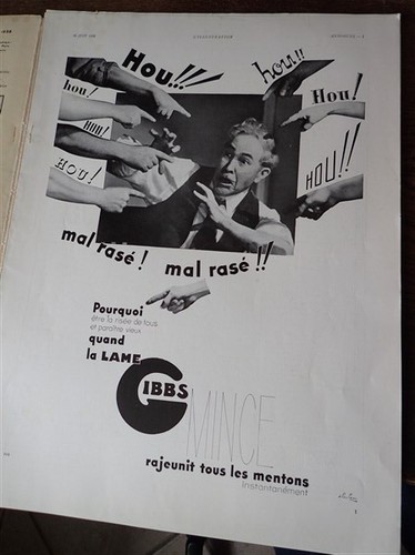 Lame rasoir gibbs - rasoir, cgt