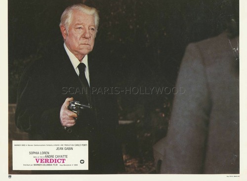 Jean gabin verdict 1974 - jean,